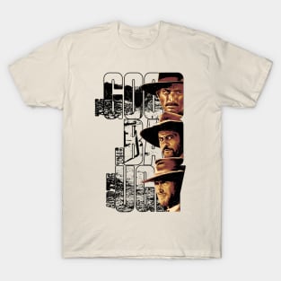 The Good The Bad and The Ugly Classical Retro T-Shirt